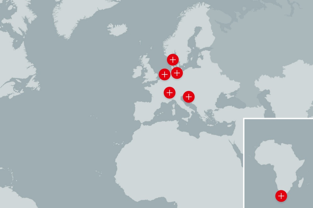 GfA Dichtungsprofile für die Beneluxstaaten und Frankreich sowie Vertriebspartnerschaften in der Schweiz und in Kroatien 2020–2022