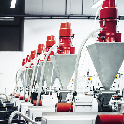 17 Extrusionslinien sind im Einsatz